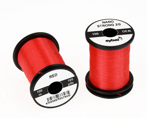 Nano Strong Thread, 100 Den. 2/0, Red Nano Strong Thread, 100 Den. 2/0, Red